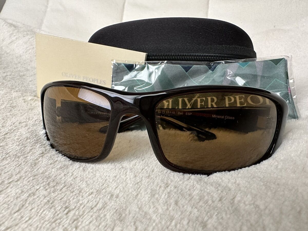 Oliver Peoples Zed Espresso + Brown VFX Mineral Glass 64-17 Oliver Peoples Zed Espresso + Brown VFX Mineral Glass 64-17