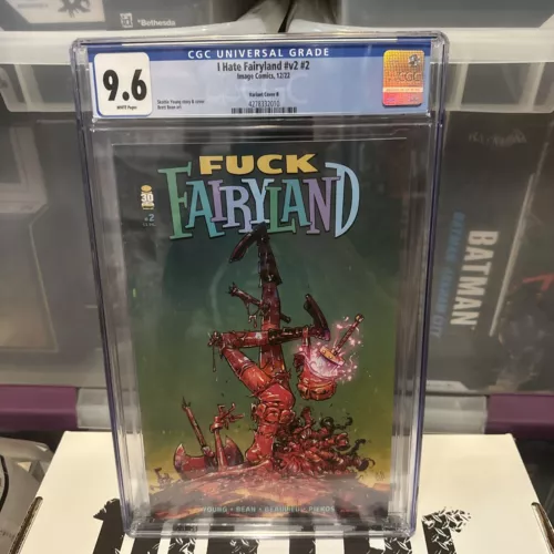I HATE FAIRYLAND #2 CGC 9.6 NM+ YOUNG Uncensored Variant Cover D Image Comics NM