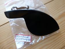 EBONY VIOLA CHIN REST, GUARNERI MODEL, WITH CORKED CLAMP, 4/4, FROM UK