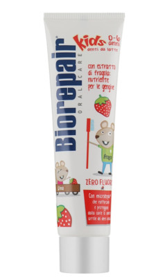BioRepair Kids Strawberry Zahnpasta Jolly Mouse Kinderzahnpasta 50ml