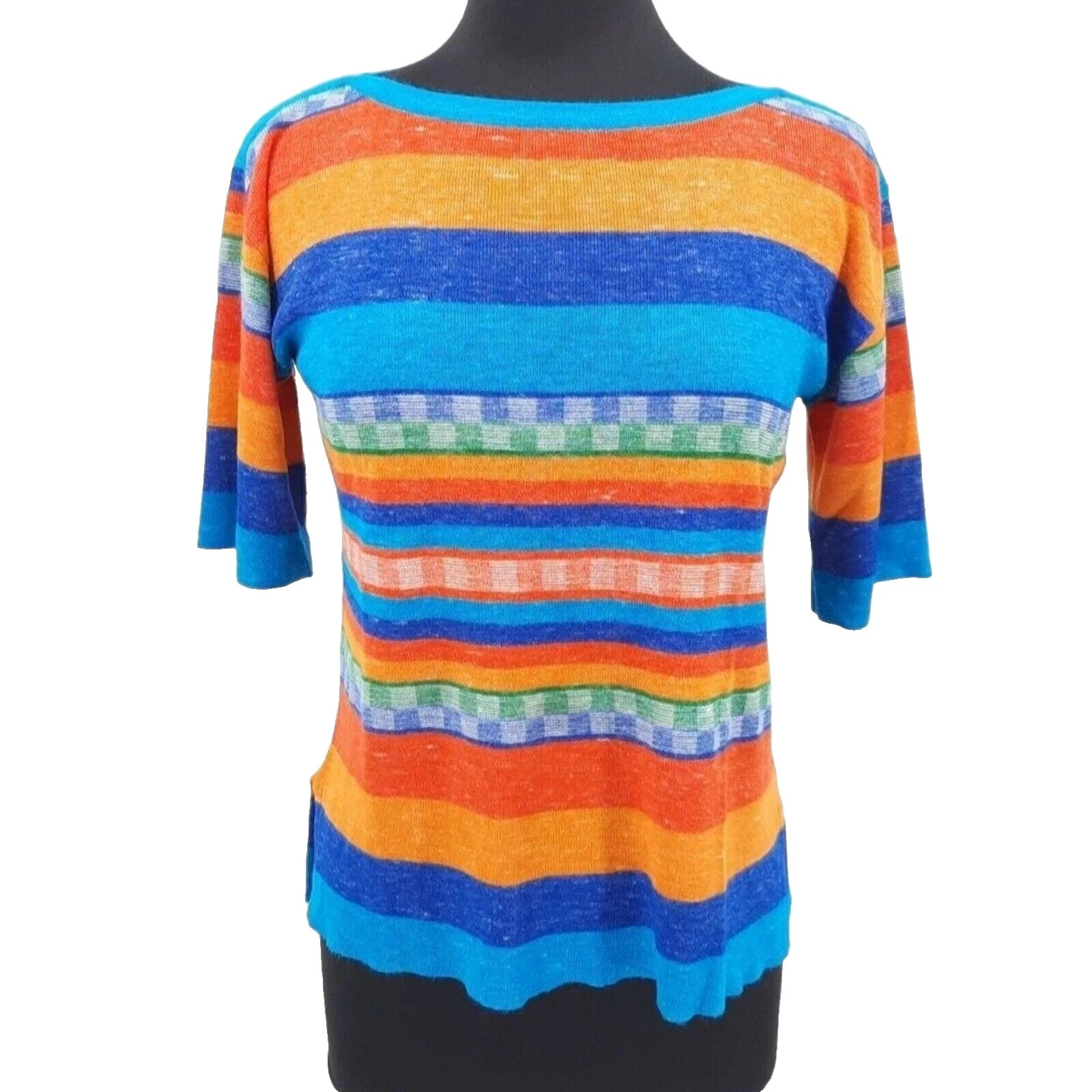 Mistura de Acrílico Blusas Femininas Vintage década de 1970