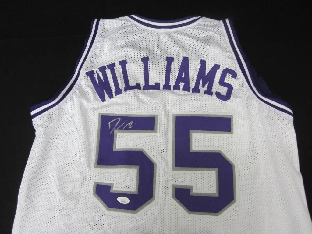Maillot Jason Williams Sacramento Kings – Blanc, Signé Et Authentique !