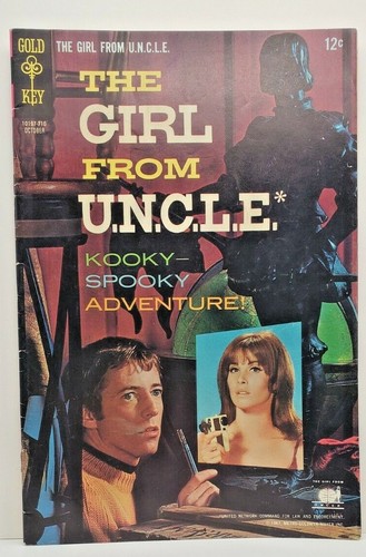 GIRL From UNCLE #2, #3. #4, #5 Gold Key, McWilliams, Stephanie Powers 1967 - Picture 10 of 11