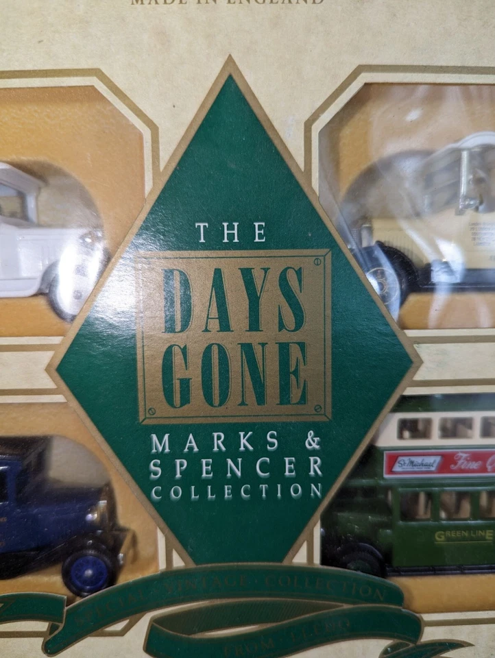 The Days Gone The Marks and Spencer Collection 4 Diecast Vehicle Set from Lledo - Image 4 of 4
