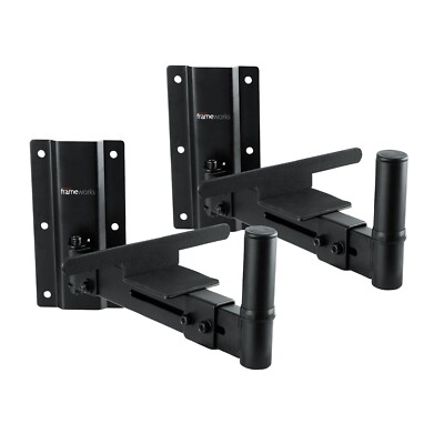 Gator Frameworks GFW-SPK-WM100 Wall Mount Speaker Stands (Pair) idjnow