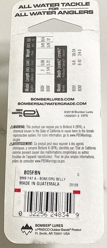 HUESO BOMBER FAT A 2" 3/8 OZ B05FBN - Imagen 2 de 2