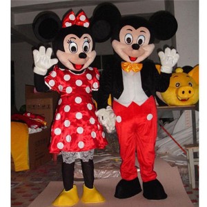Nuovo Professional Minnie Mouse Adulto Costume Della Mascotte Halloween