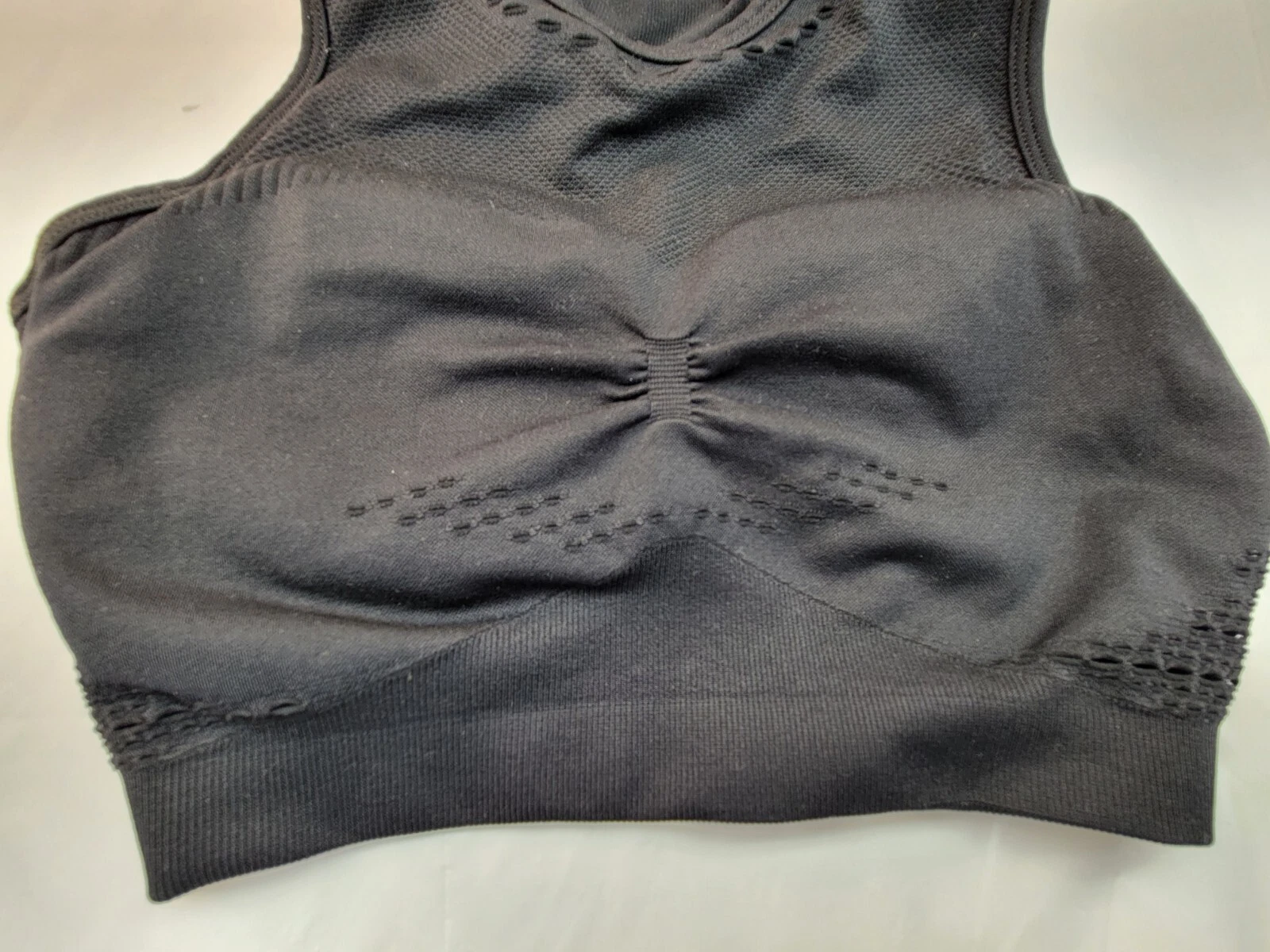 gymshark flawless knit high neck tank-bra