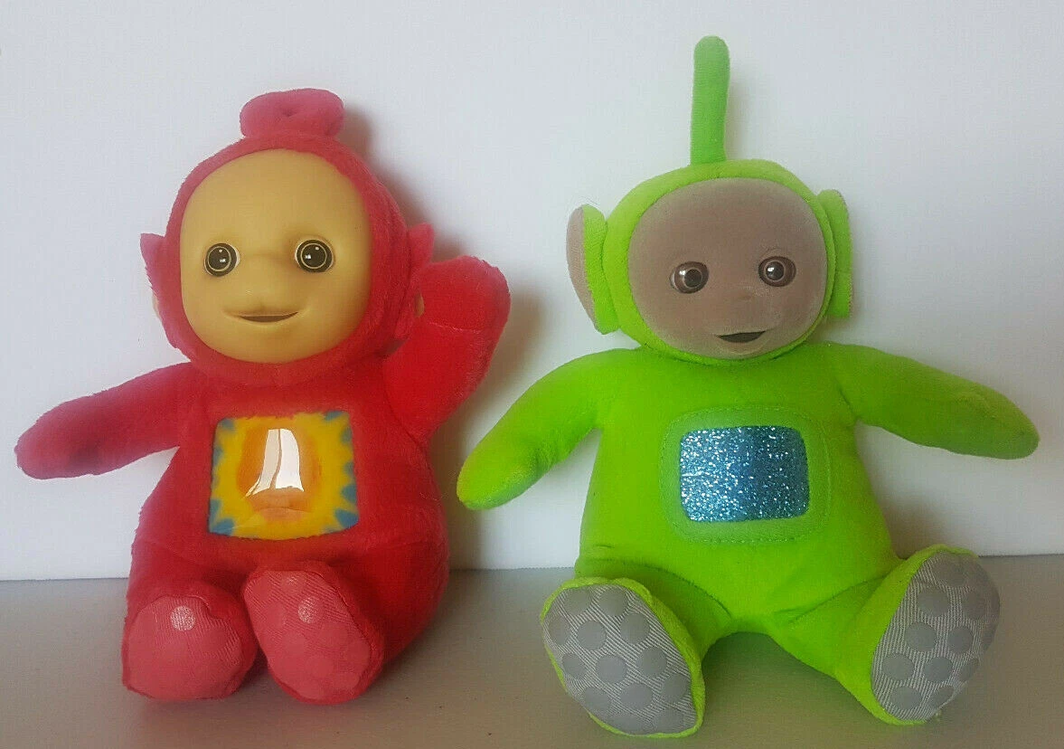 Teletubbies Teletubby Plush Red Doll Baby Belly PO Eden Green Dipsy 8