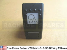 JCB PARTS - ROCKER  SWITCH 12V, 6 PIN (PART NO. 701/60004)
