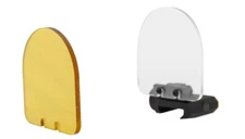 Lancer Tactical Airsoft Rail Mounted Lens Red Dot Sight Scope Protector Black