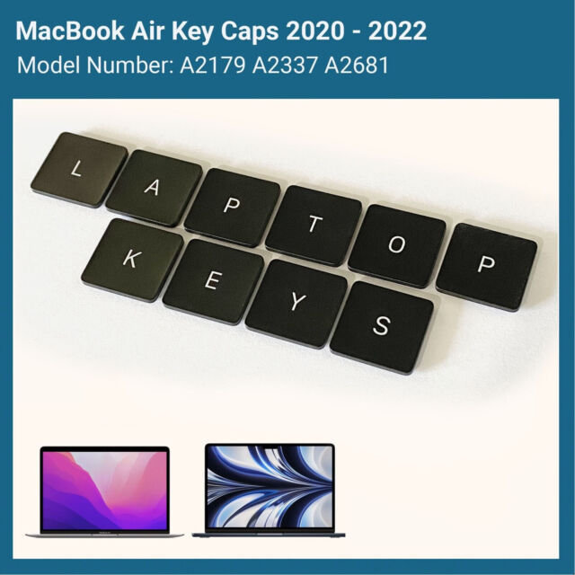 MacBook Air Replacement Key & Clip for M1 M2 A2179 A2337 A2681 2020 2021