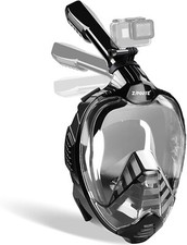 ZIPOUTE Snorkel Mask Full Face, Snorkel Mask ...