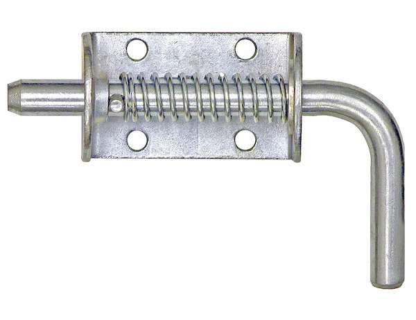 BUYERS BANDIT WOOD CHIPPER WELD ON SPRING LOADED PIN LATCH FOR INFEED HOPPER AND CHUTE