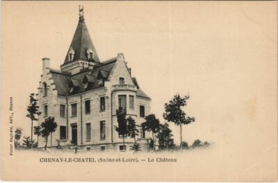 CPA AK Chenay le Chatel Le Chateau FRANKREICH (1174438)