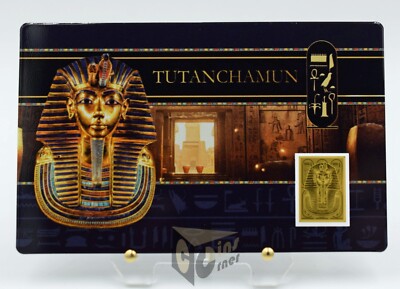 【チャド】1/1000オンス 999 純金 3000 CFAフラン キャット金貨 Tutankhamun 1/1000 Oz 999 Gold Coin Bar 3000 Francs Chad | eBay