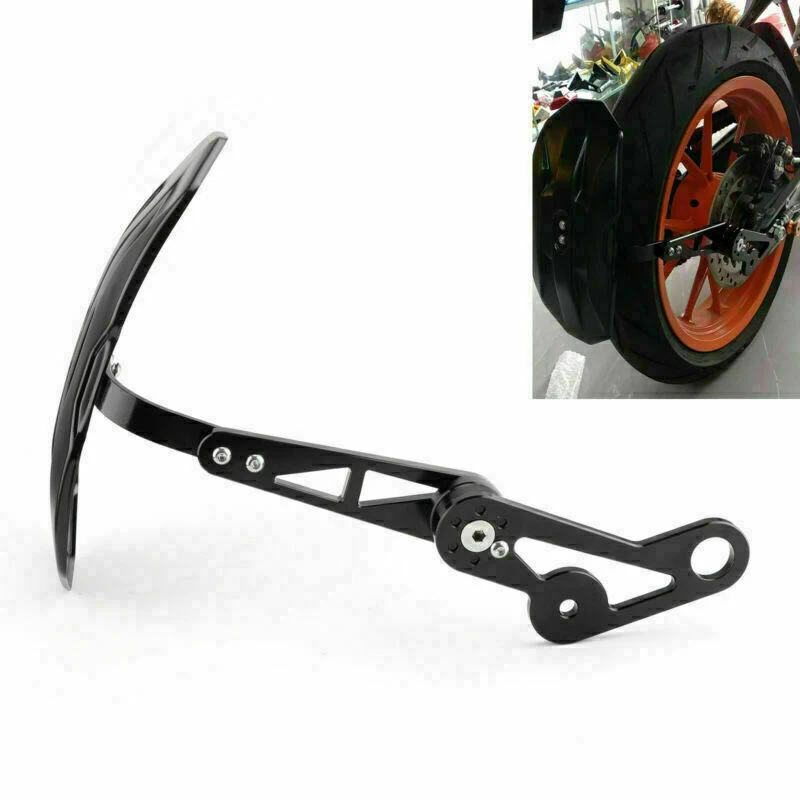 Universal Motorcycle Rear Fender Mudguards Fits Honda Yamaha Suzuki BMW S2 Foto 3 de 4