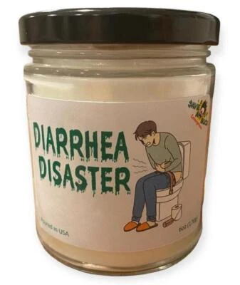 SAVE A BUCK ENTERPRISES, LLC DIARRHEA DISASTER Scented Candle - Fart Stink Ass Poop Bomb GaG Prank Joke Gift