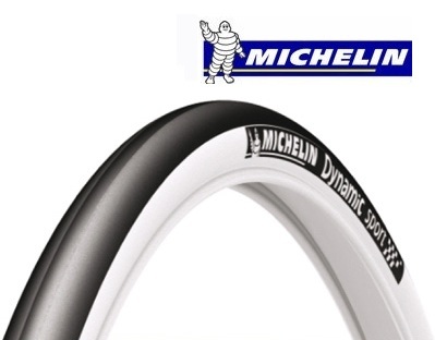 Pneu Route Michelin Dynamic Sport 700x23 – Noir/blanc – 23-622 – Neuf
