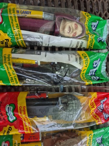 Pez Dispensers Star Wars 2004 Lot Of 8