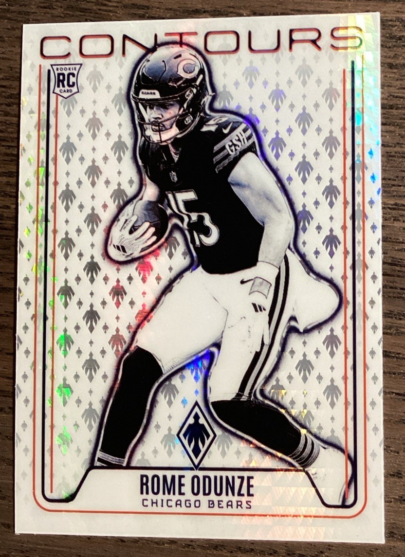 2024 Panini Phoenix - Contours Rome Odunze #CON-ROE (RC) Hyper 