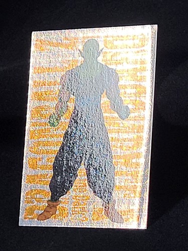 Piccolo Sliver Prism Holo Foil Dragon Ball Z CCG G-7 1999 Amada LP - Picture 2 of 7