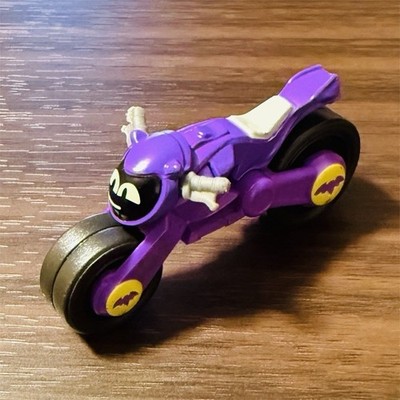 Fisher-Price Batwheels Batcast Metal Bibi Batgirl Die-cast Motorcycle 1:55 Car