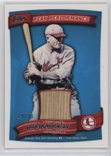 2010 Topps Peak Performance Relics Series 2 Blue 19/99 Rogers Hornsby HOF 1d3a