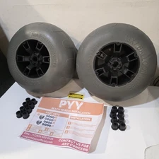 Beach Wheels Upgrade 13" Replacement Balloon Sand Tires 2PCS For Kayak