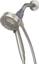Engage Magnetix Spot Resist Brushed Nickel 3.5-Inch Six-Function Detachable Hand