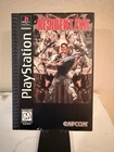 Resident Evil Sony PlayStation Long Box CIB w/ Manual, Reg Card And Inserts RARE