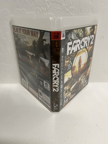 Far Cry 2 Sony PS3 GameStop PreOrder Edition CIB Slipcover Manual Map & Missions - Picture 11 of 11