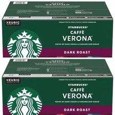 2 Pack Starbucks Coffee Caffe Verona Dark Roa...