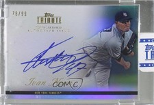 2012 Topps Tribute Auto 78/99 Ivan Nova #TA-IN1 Auto 3c2