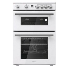 Image of Hisense HDE3211BWUK Electric Cooker 4 Ceramic Hob White A+/A LED RRP £499!!!!