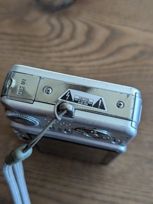 Sony Cyber-shot DSC-W50 6.0MP Digital Camera - Silver for sale