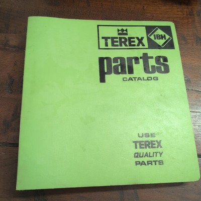 Terex 3311d Hauler No 824, 72162 Parts Catalog Manual Book OEM!
