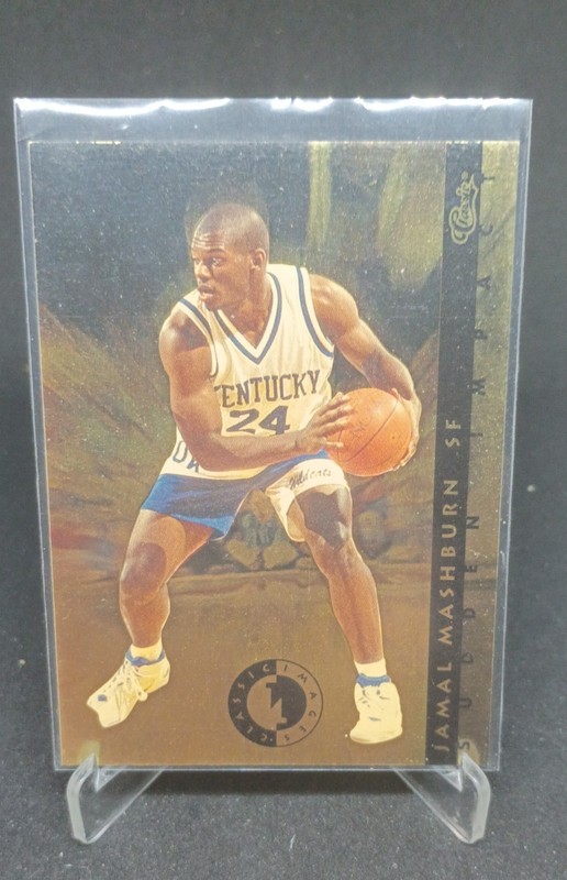 1993 Classic Images - Sudden Impact Jamal Mashburn #SI 14 (RC)