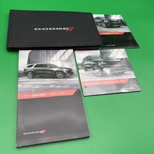 2014 Dodge Durango Owners Manual Owners Information CD, Tips Card With Case