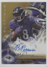 2015 Topps Platinum Rookies Gold Refractor /99 Breshad Perriman #AR-BP Auto 0a3