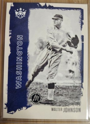 2021 Diamond Kings  Walter Johnson Masterpiece 1/1 