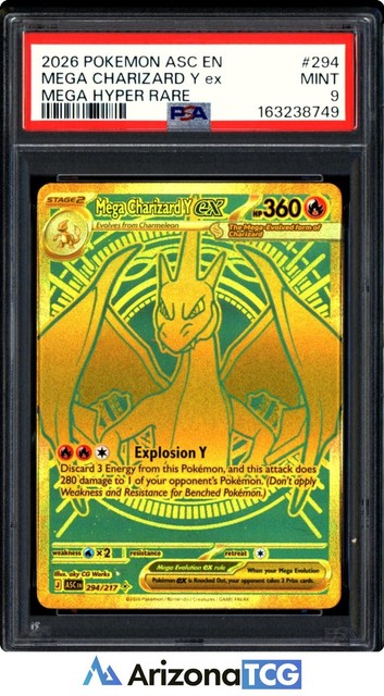 Mega Charizard Y ex #294 (Ascended Heroes)