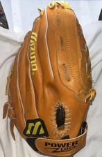 Mizuno MZ1320 Softball Glove Max Flex Steerhide Beige Power Lock Softball Glove