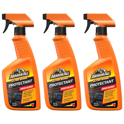 Armor All Ultra Shine Protectant Car Cleaning Spray 16 fl oz 3-Pack