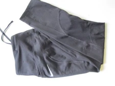 NIKE DRI-FIT WOMEN'S FAST DRY RUNNING MID RISE CROP Leggings BLACK M (0095)(E95)