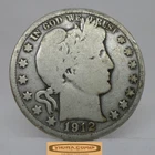 1912-S Barber Silver Half Dollar - #C55305NQ