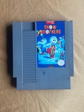 Snow Brothers (Nintendo Entertainment System, 1991) Rare NES Game Cartridge Only
