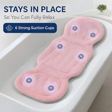 Adult Bath Cushion with Headrest Support for Daily Soaking Comfort
