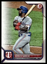 2022 Bowman Adolis Garcia Texas Rangers #53