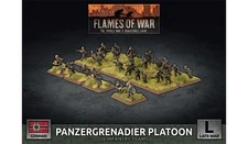 Flames of War GBX169 Panzergrenadier Platoon Plastic Gaming Miniatures